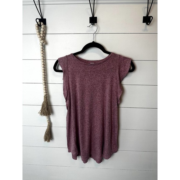 Pre-Loved Old Navy knit flutter sleeve tank BUNDLE sz- xs/s - Picture 5 of 8